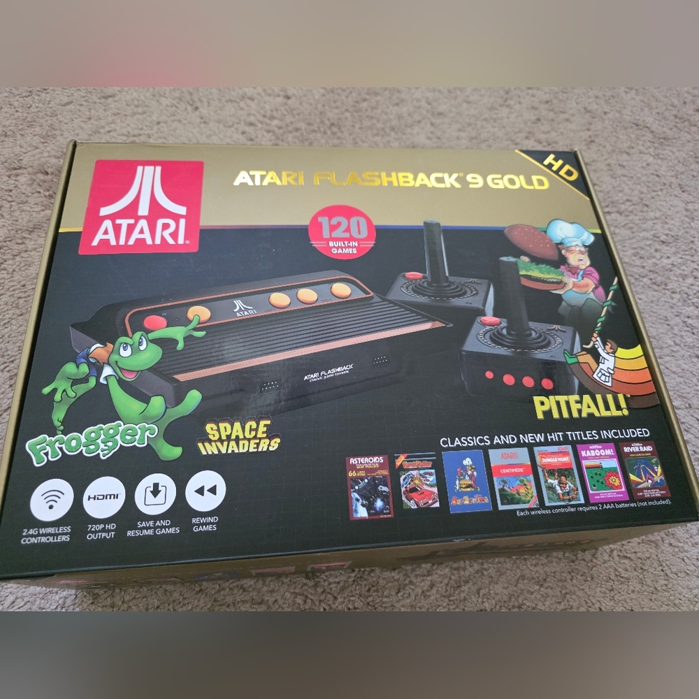 Atari Flashback 9 Gold HD Console - Black